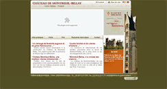 Desktop Screenshot of chateau-de-montreuil-bellay.fr